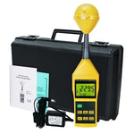 TM - 196 Triaxial Tri - Axis RF Field Strength Meter Electromagnetic Radiation Tester Detector 10MHz to 8GHz with Alarm and Tripod Mounting, Compact, MIni - Gain Express