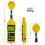 TM - 196 Triaxial Tri - Axis RF Field Strength Meter Electromagnetic Radiation Tester Detector 10MHz to 8GHz with Alarm and Tripod Mounting, Compact, MIni - Gain Express