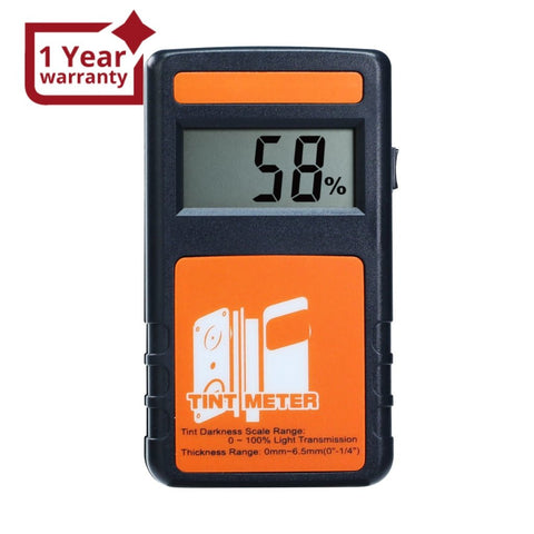 TM - 214 Digital Window Tint Meter 100% Visual Light Transmission 4000 Continuous Measurement 6.5mm Thickness Portable Device for Car Window Vehicle Curtains - Gain Express