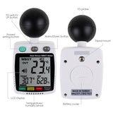 TM - 288 Heat Stroke Index Meter Indoor / Outdoor Temperature Measurement WBGT Black - Globe Temp Humidity with Real - time Alarm, Heat Hazard Indicator - Gain Express