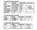 TM - 4001 Hot Wire Air Velocity Meter Digital Anemometer Air Flow Temperature Tester - Gain Express