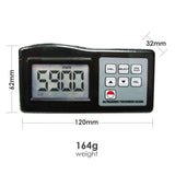 TM - 8812 Ultrasonic Digital 1.00 - 200.00mm Thickness Meter Metal / Non - Metal - Gain Express