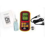 TM100 Ultrasonic Thickness Meter Tester Gauge Velocity 1.2~225mm Metal - Gain Express