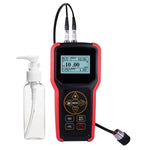 TMG - 4002 Ultrasonic Metal Steel Aluminum Thickness Gauge Meter Tester with USB Port Internal Memory 100,000 Data LCD Auto Probe Zero Calibration - Gain Express