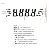 TMG - 50 Portable Film Coating Thickness Gauge Tester Meter, Automotive Car Nondestructive, Non - magnetic Coating on Metal for Manufacturing, Car Trading, Inspection - Gain Express