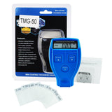 TMG - 50 Portable Film Coating Thickness Gauge Tester Meter, Automotive Car Nondestructive, Non - magnetic Coating on Metal for Manufacturing, Car Trading, Inspection - Gain Express