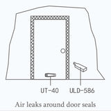 ULD - 586 Ultrasonic Leakage Detector Frequency Response 20 KHz to 100 Khz - Gain Express