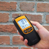 VA - 8040 Moisture & Temperature Meter °C °F Wood Bricks Concrete Cement Lime Mortar CE Marking Dual Meter Tester - Gain Express