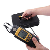 VA8041 Ultrasonic Thickness Meter Tester Gauge Measure 1.2~220 mm Velocity Digital LCD for metal steel aluminum copper glass iron plastics tile brass gold silver zinc - Gain Express