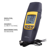 VA8041 Ultrasonic Thickness Meter Tester Gauge Measure 1.2~220 mm Velocity Digital LCD for metal steel aluminum copper glass iron plastics tile brass gold silver zinc - Gain Express