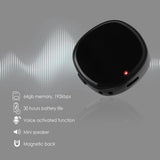 VAR - 378 Magnetic Mini Voice Activated Recorder 64GB Recording Device with Speaker 192kbps Sound Quality Long - Lasting Battery for Car Lecture Interview Meeting Class - Gain Express