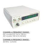 VC - 3165 Precision Frequency Counter 0.01 Hz - 2.4 GHz - Gain Express