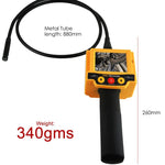 VID - 5 Industrial 2.4 inch TFT LCD Video Borescope Car Pipe Inspection 10mm Camera - Gain Express