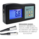 VM - 6360 Digital Vibration Meter with LCD , Gauge Tester Analyzer - Gain Express