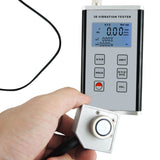 VM - 6380 Digital 3 - Axis Vibration Meter Piezoelectric Sensor Displacement Velocity Acceleration - Gain Express