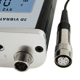 VM - 6380 Digital 3 - Axis Vibration Meter Piezoelectric Sensor Displacement Velocity Acceleration - Gain Express