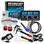 WQM - 243 6 in 1 Professional Multi - parameter pH/ ORP Redox/ EC/ CF/ TDS PPM/ Temperature Combo Testing Meter, Digital Multi - function Water Quality Monitor Tester - Gain Express