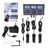 WQM - 359 Multi - Parameter 8 - in - 1 Water Test Kit pH. ORP. EC Conductivity, TDS, Salt, S.G., CF, and Temperature with Online APP Tester - Gain Express