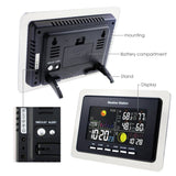 WS - 104_US_2S Wireless Weather Station Temperature Humidity WWVB 2 Remote Sensor Indoor Outdoor 110V ONLY - Gain Express