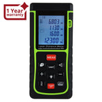 X01RZ - E40 Digital 40M Laser Distance Area Volume Pythagorean w/ Spirit Level Range Finder Tool - Gain Express