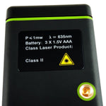 X01RZ - E40 Digital 40M Laser Distance Area Volume Pythagorean w/ Spirit Level Range Finder Tool - Gain Express