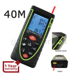 X01RZ40 40M Meter ±2mm Accuracy Laser Distance w/ Bubble Spirit level - Gain Express