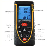 X01RZ80 80M Meter ±2mm Accuracy Laser Distance w/ Bubble Spirit level - Gain Express