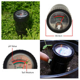 ZD - 05 Waterproof 2in1 Dual Soil pH Level Moisture Meter - Gain Express