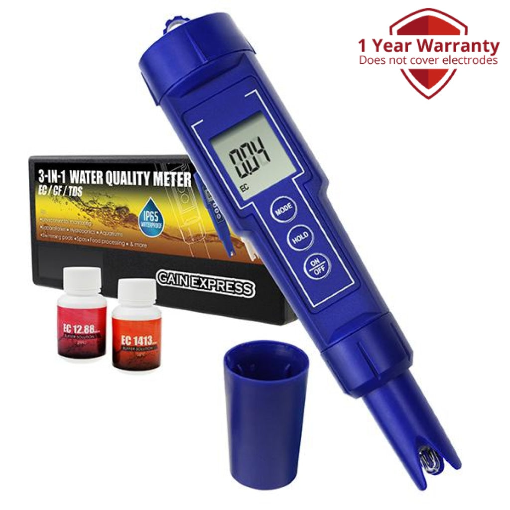 PH Meter + 3-in-1 TDS/EC/Temperature Tester Pen Combo Digital Water Testing  Kits