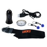 Ffw-718La Lucky Wireless Fish Finder W/ Attracting Light Lamp Portable Rechargeable Locator 45M