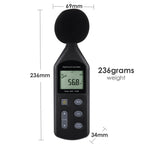 Slm-269 Sound Level Meter Audio Decibel Noise Tester 30~130Dba Digital Volume Measuring Instrument A