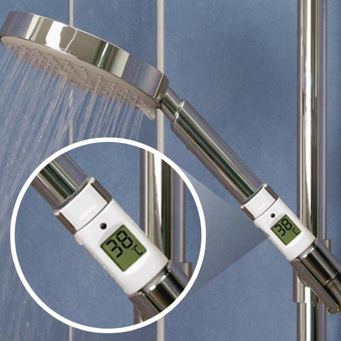 Digital shower thermometer