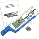 M0198876 Pen Type Thermo Hygrometer Temperature Rh Heat Index Wgbt Thermometer