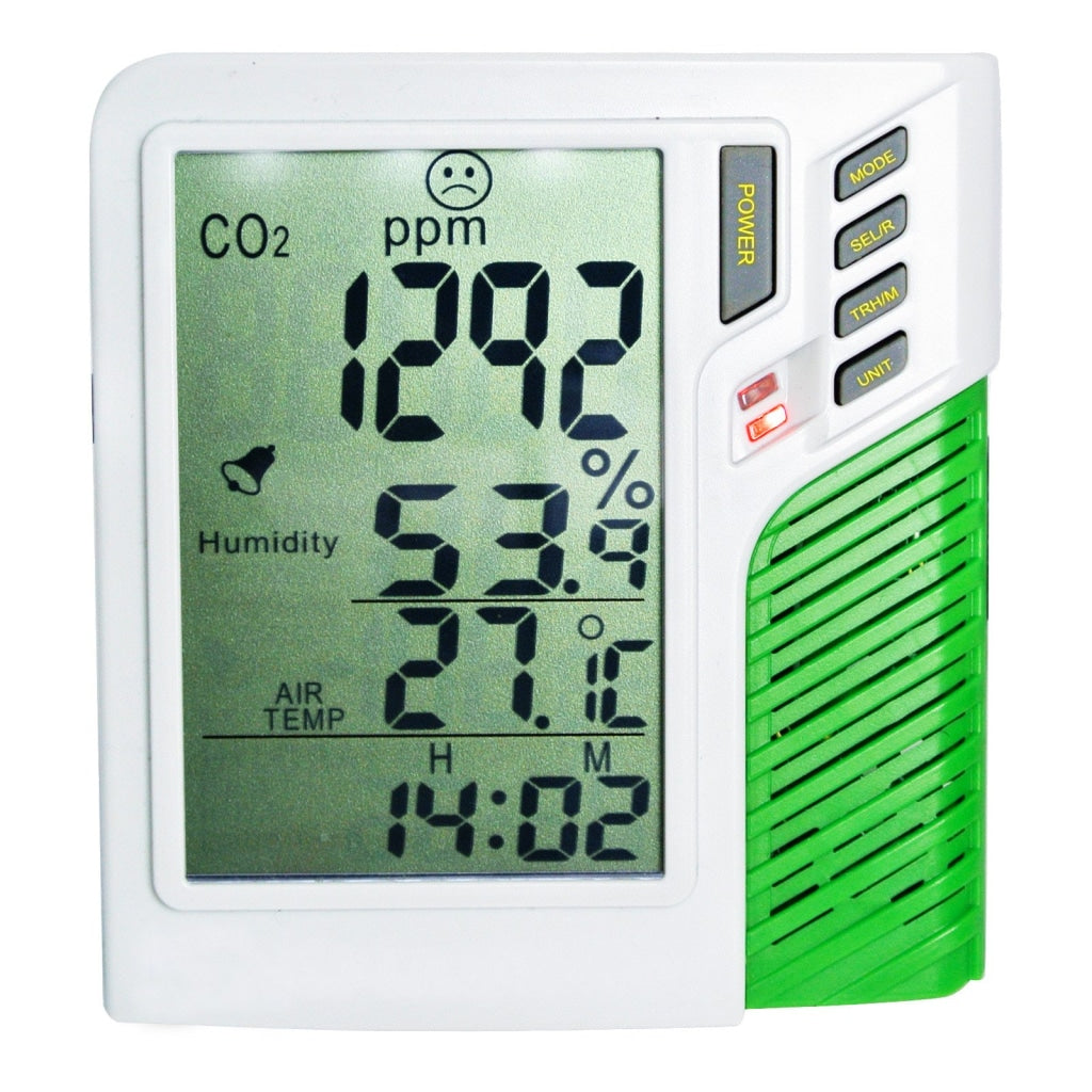 TIM10 Desktop CO2, Temp. & Humidity Monitor