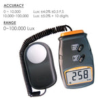 Lx-1020B Digital Light Meter 100 000 Lux Lcd Lab Photo Camera /